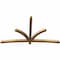Ekena Millwork Davenport Timber Gable Bracket, Western Red Cedar, 96"W x 56"H x 3 1/2"D x 3 1/2"F, 14/12 Pitch GBW096X56X0404DAV00SWR - alternate 5